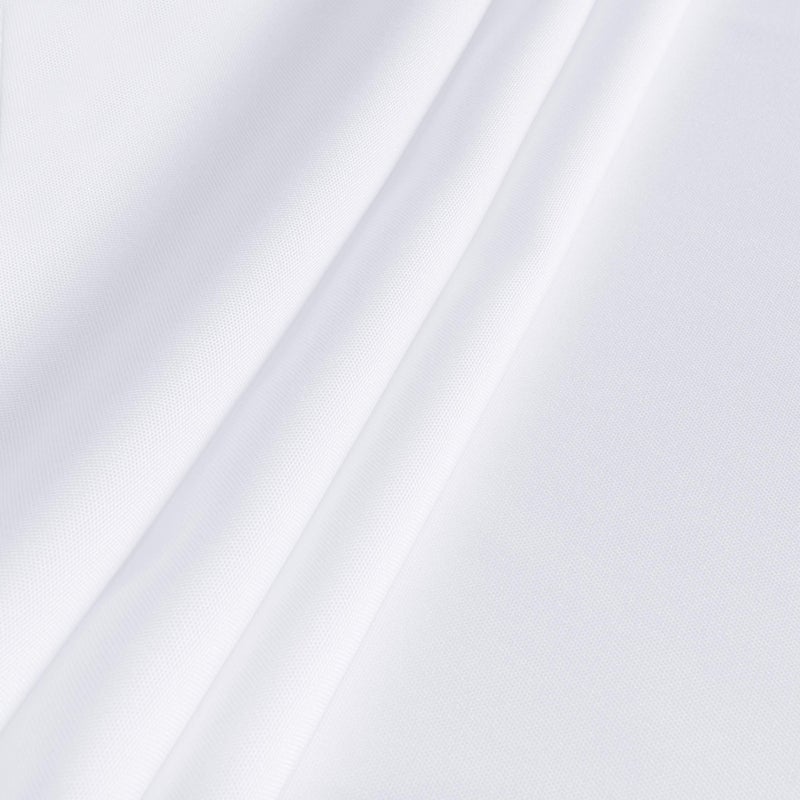 sancua Rectangle Tablecloth - 90 x 156 Inch - Water Resistant Spill Proof Washable Polyester Table Cloth  Decorative Fabric Table Cover for Dining Tables  Buffet Parties and Camping  White - Image 4